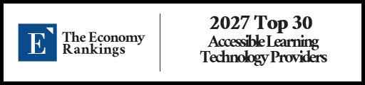 Top 30 Accessible Learning Technology Providers 2027 Strip Badge