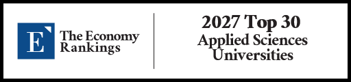 Top 30 Applied Sciences Universities 2027 Strip Badge