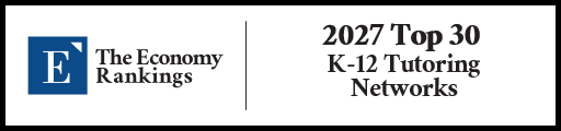 Top 30 K-12 Tutoring Networks 2027 Strip Badge