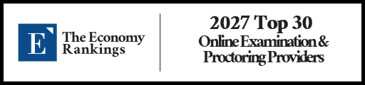 Top 30 Online Examination & Proctoring Providers 2027 Strip Badge