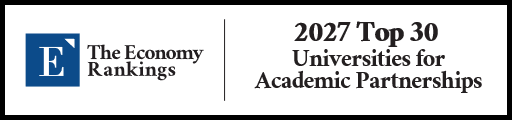 Top 30 Universities for Academic Partnerships 2027 Strip Badge
