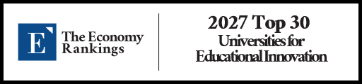 Top 30 Universities for Educational Innovation 2027 Strip Badge