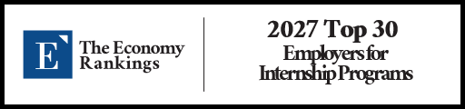 Top 30 Employers for Internship Programs 2027 Strip Badge