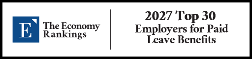 Top 30 Employers for Paid Leave Benefits 2027 Strip Badge