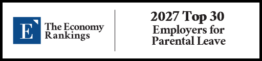 Top 30 Employers for Parental Leave 2027 Strip Badge
