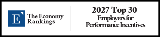 Top 30 Employers for Performance Incentives 2027 Strip Badge