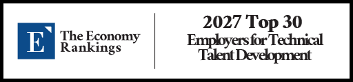 Top 30 Employers for Technical Talent Development 2027 Strip Badge