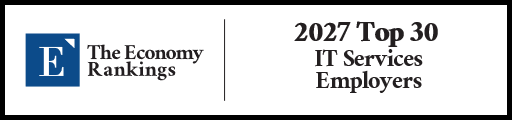 Top 30 IT Services Employers 2027 Strip Badge