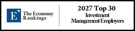 Top 30 Investment Management Employers 2027 Strip Badge