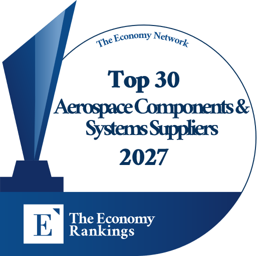 Top 30 Aerospace Components & Systems Suppliers 2027 Trophy Badge