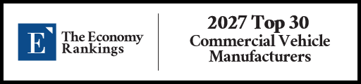 Top 30 Commercial Vehicle Manufacturers 2027 Strip Badge