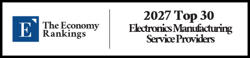 Top 30 Electronics Manufacturing Service Providers 2027 Strip Badge