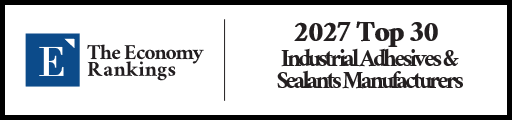 Top 30 Industrial Adhesives & Sealants Manufacturers 2027 Strip Badge