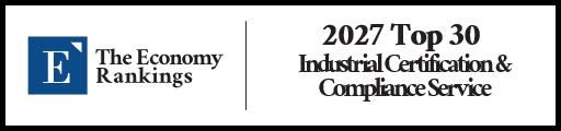 Top 30 Industrial Certification & Compliance Service Providers 2027 Strip Badge