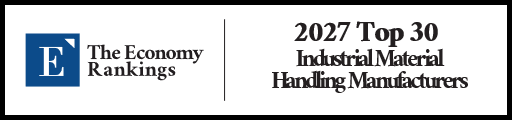 Top 30 Industrial Material Handling Equipment Manufacturers 2027 Strip Badge