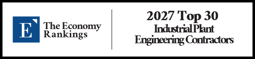 Top 30 Industrial Plant Engineering Contractors 2027 Strip Badge
