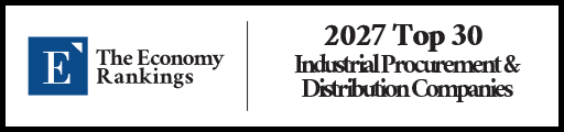 Top 30 Industrial Procurement & Distribution Companies 2027 Strip Badge