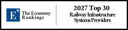 Top 30 Railway Infrastructure Systems Providers 2027 Strip Badge