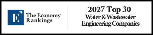 Top 30 Water & Wastewater Engineering Companies 2027 Strip Badge