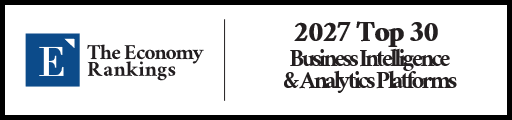 Top 30 Business Intelligence & Analytics Platforms 2027 Strip Badge