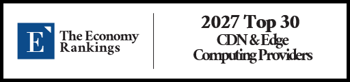 Top 30 CDN & Edge Computing Providers 2027 Strip Badge