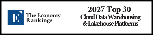 Top 30 Cloud Data Warehousing & Lakehouse Platforms 2027 Strip Badge