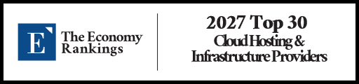 Top 30 Cloud Hosting & Infrastructure Providers 2027 Strip Badge