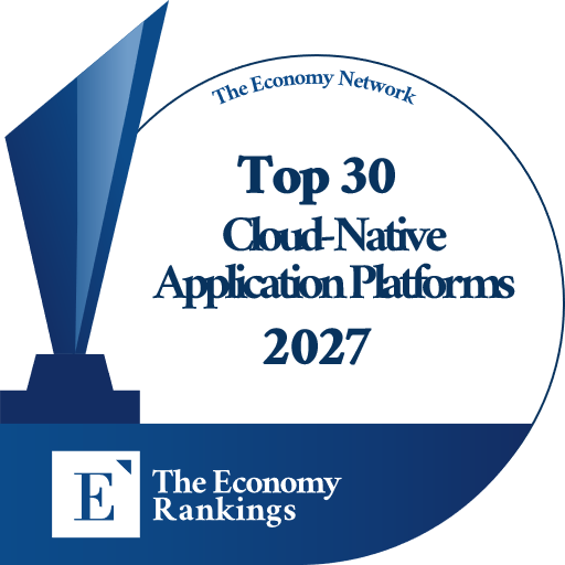 Top 30 Cloud-Native Application Platforms 2027 Trophy Badge