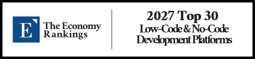 Top 30 Low-Code & No-Code Development Platforms 2027 Strip Badge