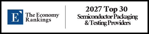 Top 30 Semiconductor Packaging & Testing Providers 2027 Strip Badge