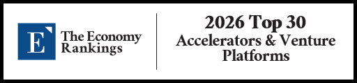 Top 30 Accelerators & Venture Platforms 2026 Strip Badge
