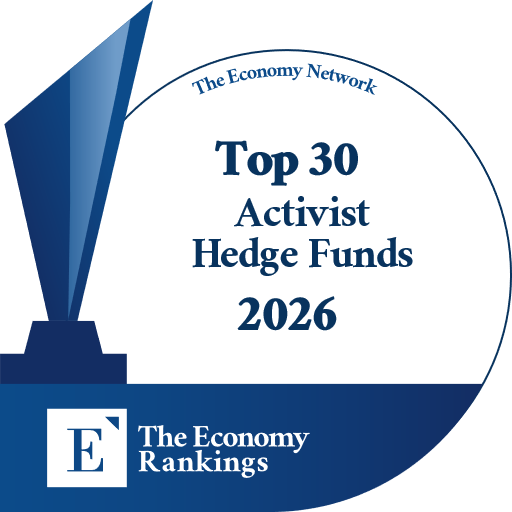 Top 30 Activist Hedge Funds 2026 Trophy Badge