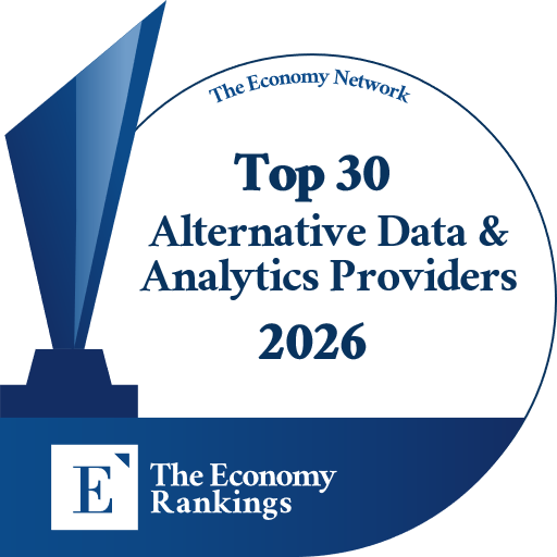 Top 30 Alternative Data & Analytics Providers 2026 Trophy Badge