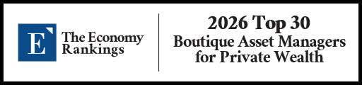 Top 30 Boutique Asset Managers for Private Wealth 2026 Strip Badge