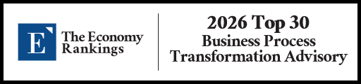 Top 30 Business Process Transformation Advisory 2026 Strip Badge