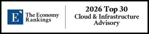 Top 30 Cloud & Infrastructure Advisory 2026 Strip Badge