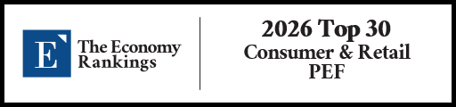 Top 30 Consumer & Retail PEF 2026 Strip Badge