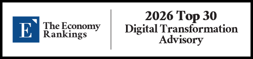 Top 30 Digital Transformation Advisory 2026 Strip Badge