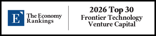 Top 30 Frontier Technology Venture Capital 2026 Strip Badge