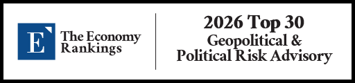 Top 30 Geopolitical & Political Risk Advisory 2026 Strip Badge