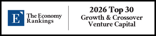 Top 30 Growth & Crossover Venture Capital 2026 Strip Badge
