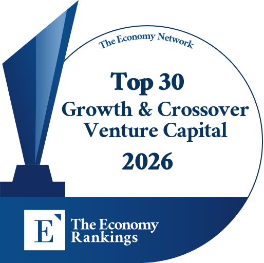 Top 30 Growth & Crossover Venture Capital 2026 Trophy Badge