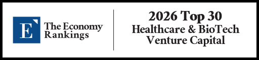 Top 30 Healthcare & BioTech Venture Capital 2026 Strip Badge