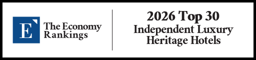 Top 30 Independent Luxury Heritage Hotels 2026 Strip Badge