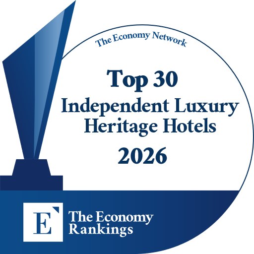 Top 30 Independent Luxury Heritage Hotels 2026 Trophy Badge