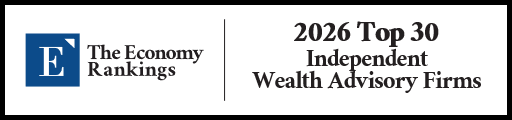 Top 30 Independent Wealth Advisory Firms 2026 Strip Badge