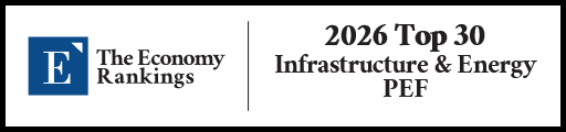 Top 30 Infrastructure & Energy PEF 2026 Strip Badge