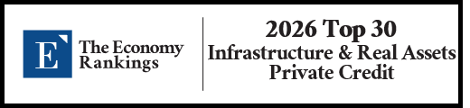 Top 30 Infrastructure & Real Assets 2026 Strip Badge