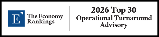Top 30 Operational Turnaround Advisory 2026 Strip Badge