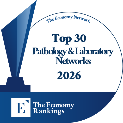 Top 30 Pathology & Laboratory Networks 2026 Trophy Badge